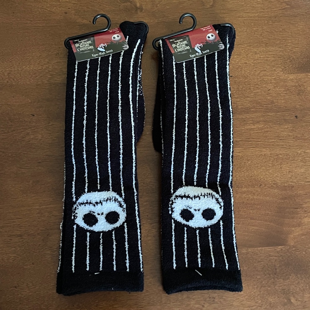 Nightmare Before Christmas Jack Socks NWT